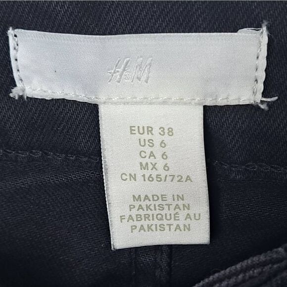 H&M Concious High Waist Flared Jeans size 6 NWT - Picture 4 of 7